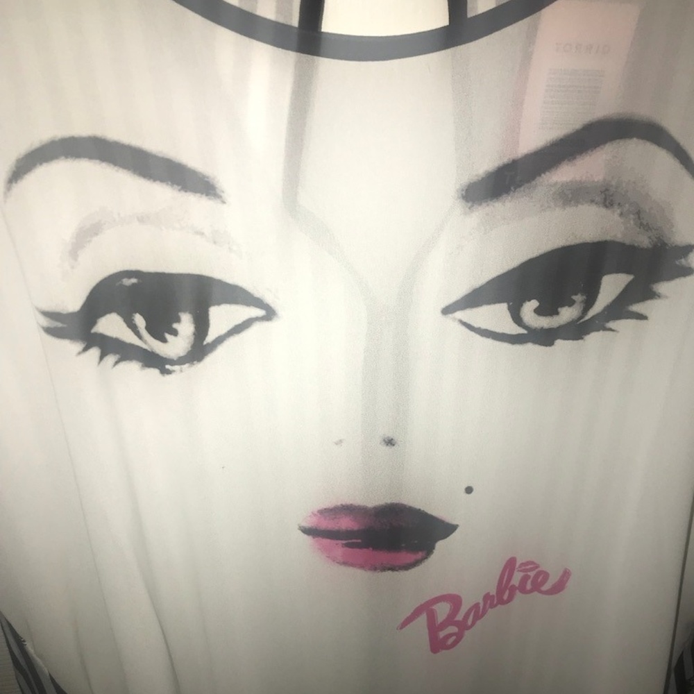 BARBIE Short Sleeve Dolman Top